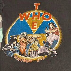 1979 Vintage The Who concert t-shirt